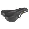 Velo Basic Deep Channel Saddle - Black, L = 243 X W = 155 Mm view 1