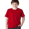 Jerzees boys Heavyweight Blend T-Shirt(29B)-TRUE RED-M view 3