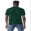 Adult Blend Jersey Polo Shirt, Color: Forest Green, Size: Medium view 2