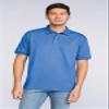 Adult Blend Jersey Polo Shirt, Color: Forest Green, Size: Medium view 3