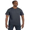 Adult Heavyweight Cotton Tee Shirt, Color: Charcoal, Size: Large view 1