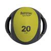 Aeromat Dual Grip Power Medicine Ball, 9cm/20-Pound, Black/Bronze view 1