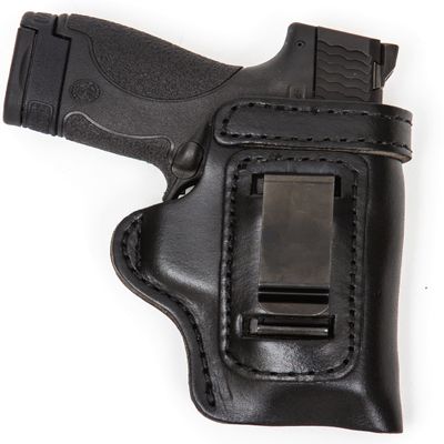 Springield XD Compact Pro Carry HD CCW IWB Leather Gun Holster Black