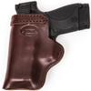 Pro Carry S&W M&P Sub Compact HD CCW Leather IWB Gun Holster Brown view 2
