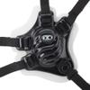 Cliff Keen Tornado Wrestling Headgear (Black/White/Black) view 2