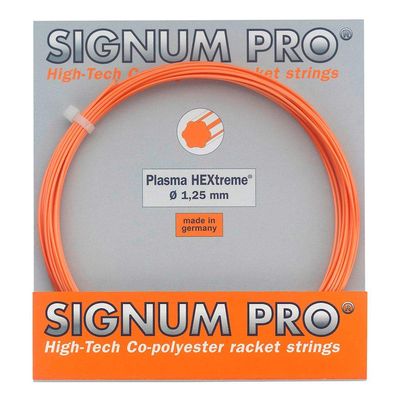 Signum Pro Plasma Hextreme Pure 1.30 mm 12m - Tennis String Set, Off-White