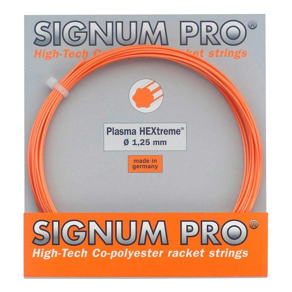 Signum Pro Plasma Hextreme Pure 1.30 mm 12m - Tennis String Set, Off-White