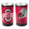 NCAA 8121814 Ohio State University Tapered Wastebasket, 15" H view 1