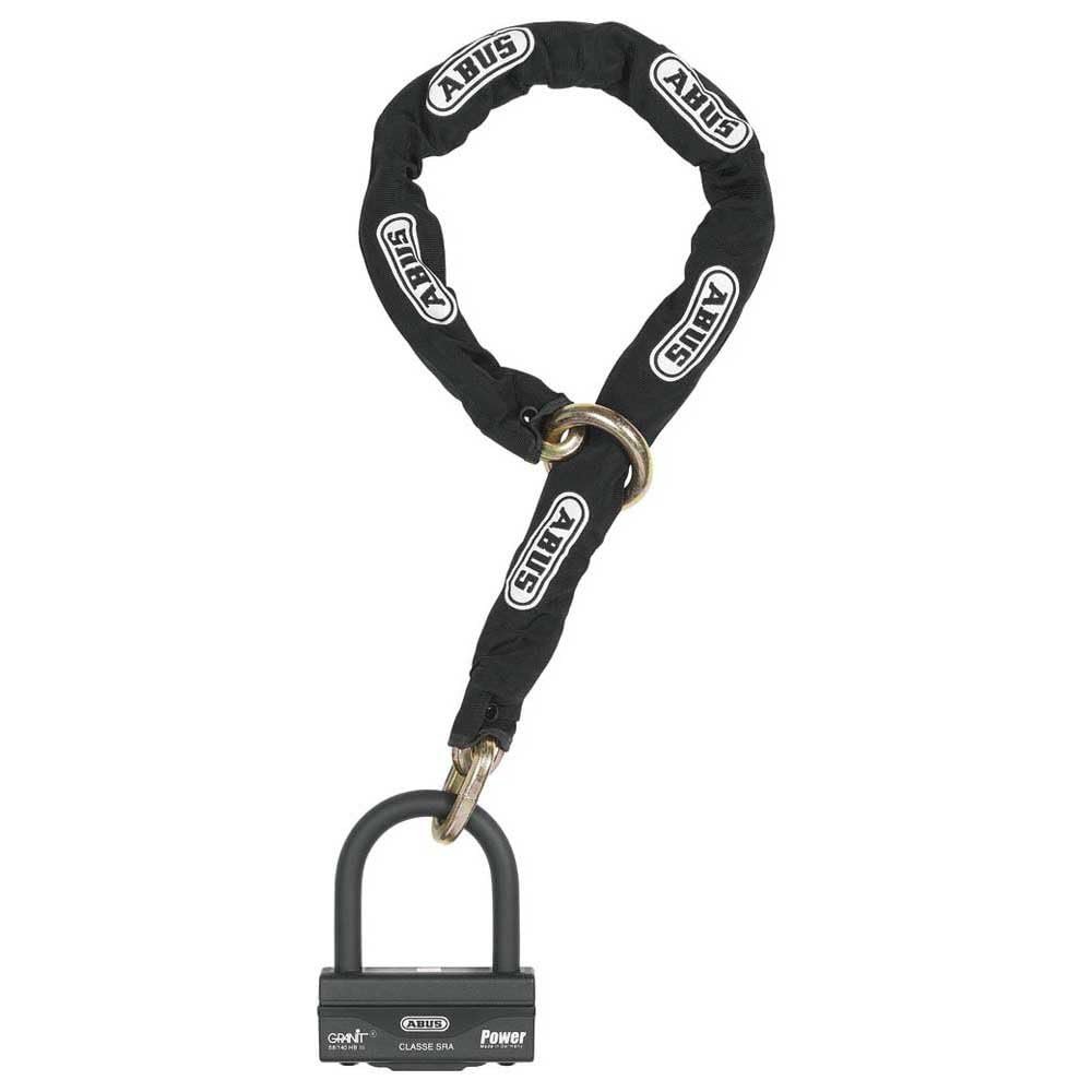 ABUS 58/140HBIII100+12KS Padlock, Black, 14 mm
