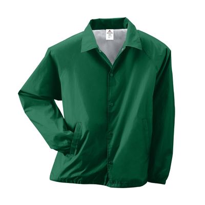 Augusta Sportswear Nylon Coach's Jacket/Lined - Rain-Ready, Water-Resistant Outerwear for Coaches & Outdoor Activities