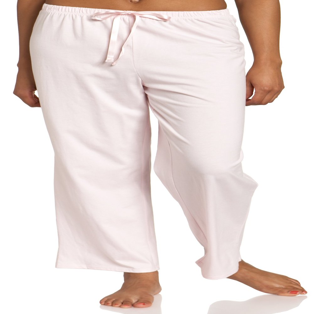 Nautica Women's Jersey Knit Pant, Pink, Large