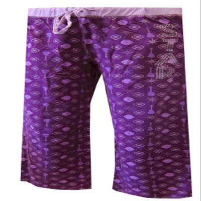 Disney Girls' Dancers Star Power Purple Junior Cut Lounge Pant (X-Small)