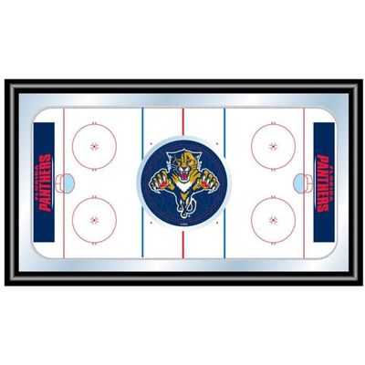 NHL Florida Panthers Framed Hockey Rink Mirror