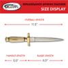 SZCO Supplies Renaissance Atheme Dagger, White, 203105-BO view 3
