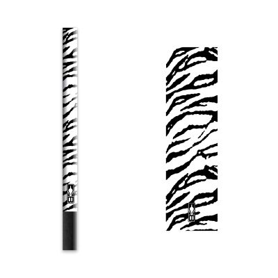 Bohning 4" Tiger Print Arrow Wraps, Small, White Tiger