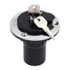 Perko 0599DPGCHR Polymer Fill with Locking Cap for 1-1/2" Hose - Gas-Marked Chrome Cap view 1