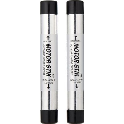 T-H Marine Motor Stik Pair - Heavy-Duty 8.75" Transom Saver Outboard Trailering Support for Tilt/Trim Rams, Fits Most 150HP+ Engines - Excludes 2024 Mercury, Yamaha Grease Fitting Note