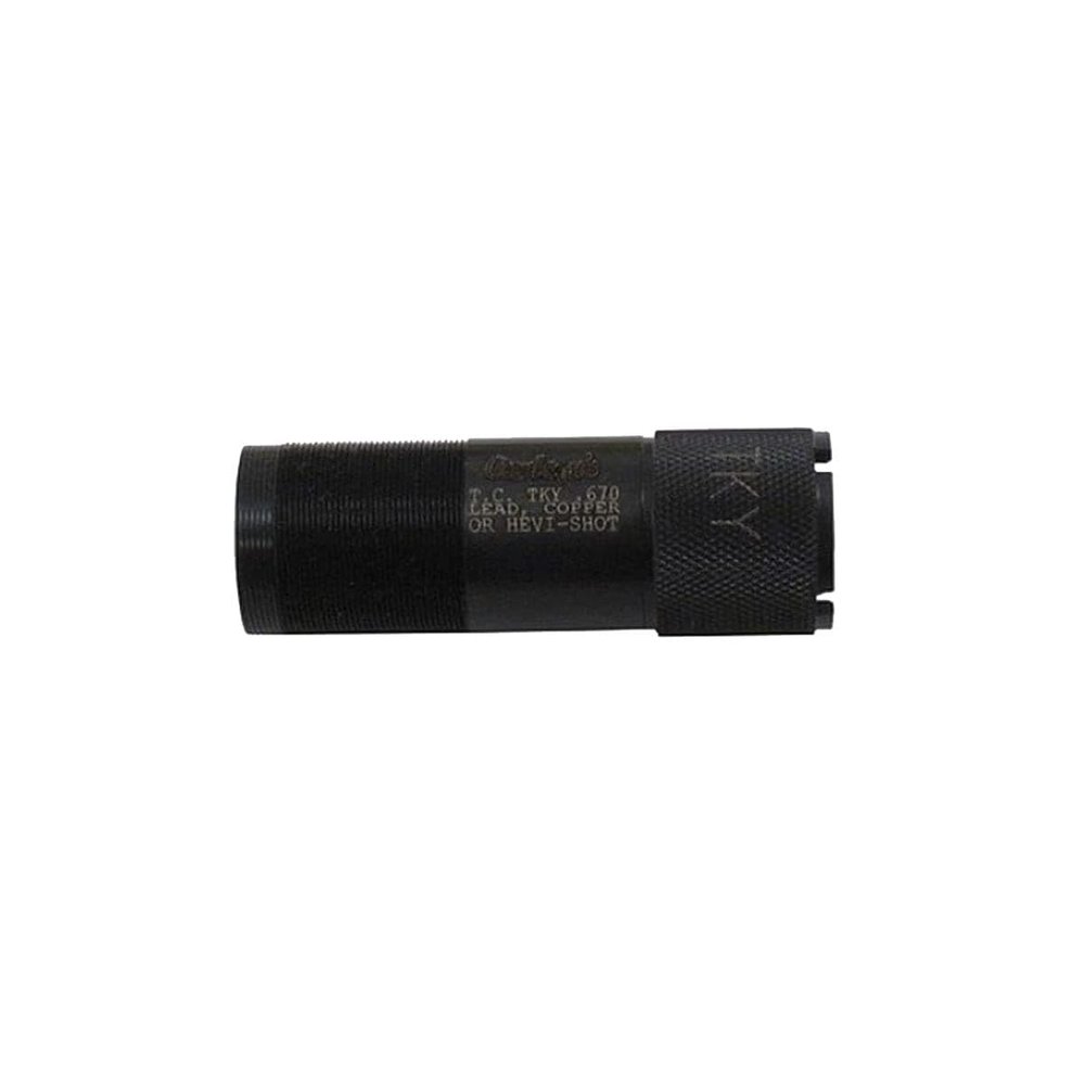 Carlson's Choke Tubes 12 Gauge for Tru-Choke [ Turkey | 0.670 ] Blued Steel | Extended Turkey Choke Tube | Made in USA