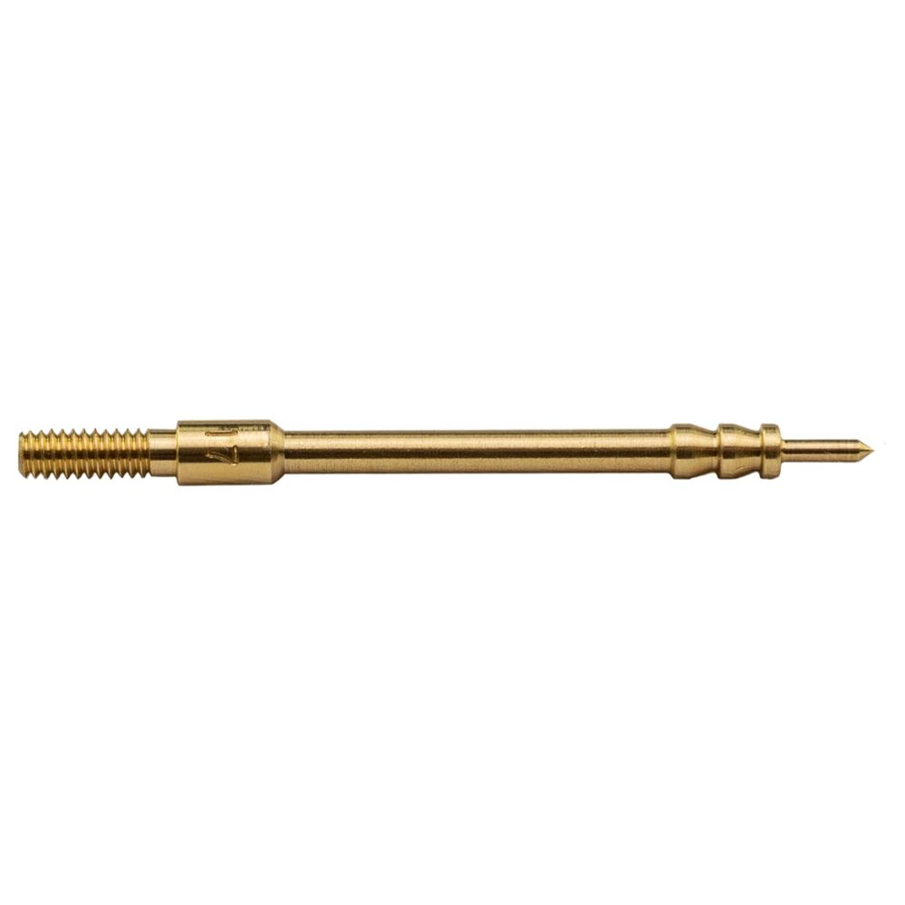 Pro-Shot Brass Spear Tip .17 Cal Jag: Benchrest-Quality Patch-Holding Bore Cleaning Tip with Precision #5-40 Threads, Pro-Shot System Compatible, Size-Stamped, Made in USA