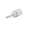 Whitecap F-7052C Chrome Plated Brass Quick Connector for Chrysler/Force - 3/8" Barb Female view 1