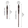 Allen Company Suede Deer Head with Swivels view 2