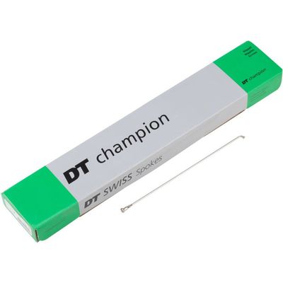DT Swiss Champion 14g Silver Spokes