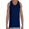 Gildan Ultra Cotton Tank Top Shirt - Navy Blue, Medium view 1