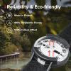 SUUNTO M-9 Wrist Compass, Northern Hemisphere, Multifunctional Compass with Velcro Wristband, Compact Waterproof Navigation Comapss for Hiking & Adventure, Black view 4