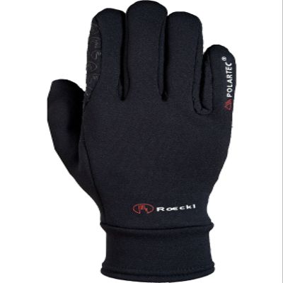 Roeckl, Children Riding Gloves, Black, 5