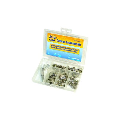 Invincible Marine Canvas Fastener Kit, 48-Pieces