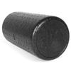 CanDo Black Composite High-Density Foam Rollers for Muscle Restoration Massage Therapy Sport Recovery and Physical Therapy 6" x 12" Round