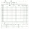 SEIBIDO SHUPPAN Baseball Score Book, Storage Edition, Refill Paper 9107 view 4