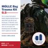 MOLLE Bag Trauma Kit 0.5 (Camo Bag) view 3