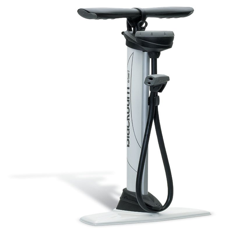 Blackburn AirTower 3 Bicycle Floor Pump (White)