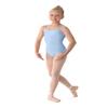 Mirella Girl's Classic V-Back Camisole Dance Leotard,Light Blue,12 view 1