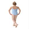 Mirella Girl's Classic V-Back Camisole Dance Leotard,Light Blue,12 view 2