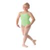 Mirella Girl's Classic V-Back Camisole Dance Leotard,Seafoam,6X-7 view 1
