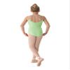 Mirella Girl's Classic V-Back Camisole Dance Leotard,Seafoam,6X-7 view 2