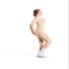 Capezio Women's Long Sleeve Leotard,Nude,Large view 3