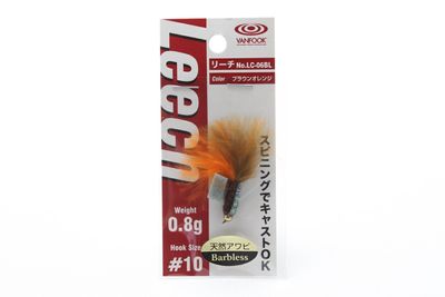 Vanfook 26603 Leech 0.8g LC-06BL 0.8g Brown/Orange