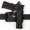 1911 4" - 4.25" P13 COLT COMMADER Pro Carry Belt Ride Belt Holster Black view 1