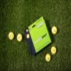 ALMOSTGOLF Limited Flight Practice Foam Golf Balls  Realistic Spin, Trajectory, & Accuracy Training, Pack of 10, Hi-Vis Yellow view 3