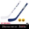 Franklin Sports NHL Buffalo Sabres Mini Hockey 2 Piece Player Stick Set view 2