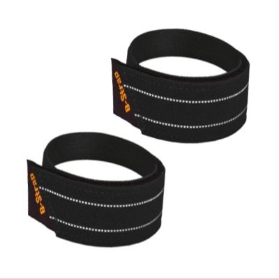 Unico Bikeguy B-Strap Reflective Set of 2, Black, 33.5x3cm