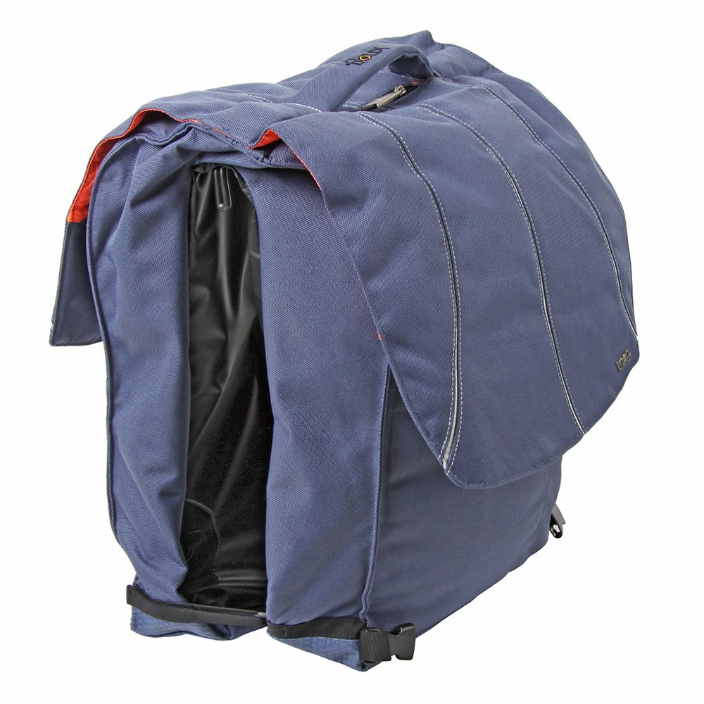 KNOG The Boxxer Rackless Bicycle Pannier/Backpack (Blue/Grey)