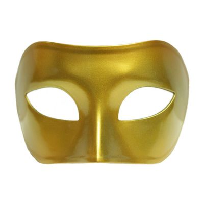 Gold Venetian Masquerade Mask - Mardi Gras Masks (STC10133)