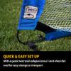 PUGG 4 Foot Pop Up Soccer Goal, Portable Training Football Knitted Poly Net Equipment, The Original Pickup Game Goal, Includes Two Goals & Bag view 4