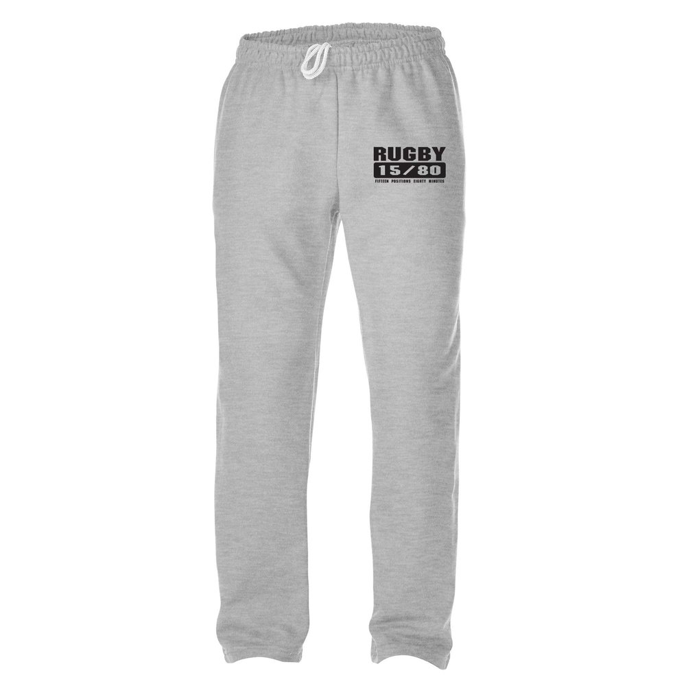 15/80 (15 Positions/ 80 Minutes) Rugby Sweatpants Gray X Large
