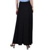 NY Collection Womens Petites Tie Waist Maxi Maxi Skirt Navy PL view 2