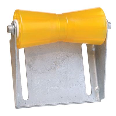 Tie Down 86281 Amber 10" Keel Roller with Panel Bracket Assembly